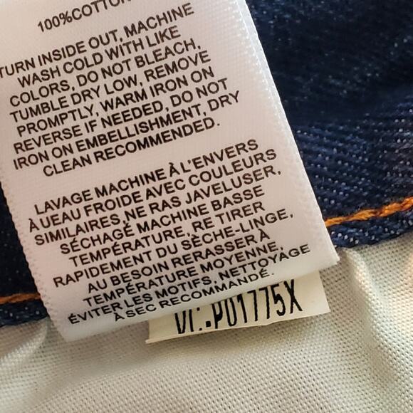 VIGOSS Royce 70's Stovepipe Crop Medium wash Denim Size 14 New with tags - Picture 7 of 14